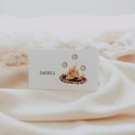 S'mores Campfire Fill プレイスカード