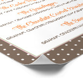 S'Mores genderが赤ちゃんシャワー焚き火メニューを明らかにする ポスター (角)