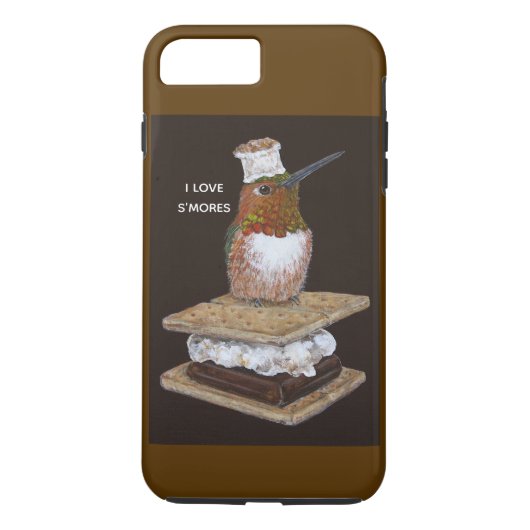 S'mores iPhoneケースハチドリ Case-Mate iPhoneケース (裏面)