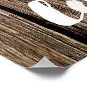 S'mores Loveのサイン結婚ストリングライトを広げる ポスター (角)