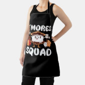 S'mores Marshmallows Smores Squad Campingおもしろい Ca エプロン (インサイチュ)
