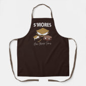 Smores S moresデザートもう一度追加 エプロン (正面)