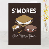 Smores S moresデザートもう一度追加 カード (黄色い花)