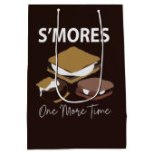 Smores S moresデザートもう一度追加 ミディアムペーパーバッグ (裏面)