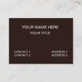 Smores S moresデザートもう一度追加 名刺 (裏面)