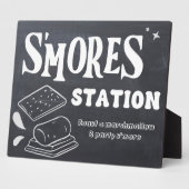 S'mores Station Sign フォトプラーク (側面)