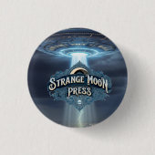 SMP LLC button - UFO logo 缶バッジ (正面)