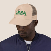 SMRAロゴ付きTrucker Hat キャップ (インサイチュ)