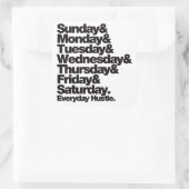 SMTWTFSの毎日のハッスル スクエアシール (バッグ)