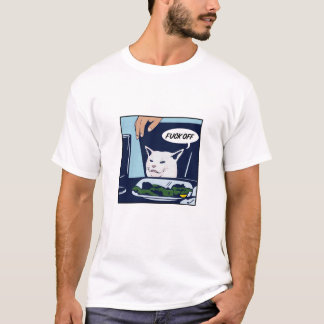 Smudge 猫のミーム 楽しい Tシャツ