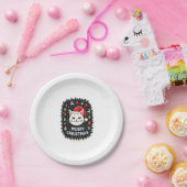 Smudge Cat Ugly Christmas Sweater  (2) ペーパープレート (パーティー)