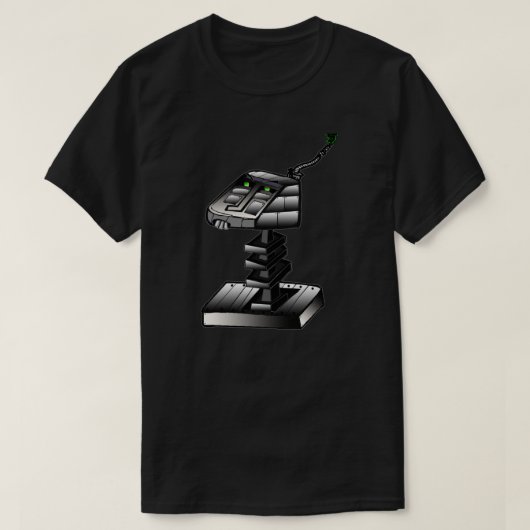 Smudgetekのロボット Tシャツ (デザイン正面)