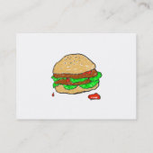 Smudgyハンバーガーの名刺 名刺 (裏面)