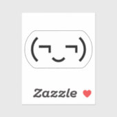 Smug絵文字‿家茂日本の寺 シール (シート)