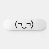 Smug絵文字‿家茂日本の寺 スケートボード (横)