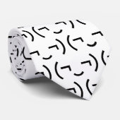 Smug絵文字‿家茂日本の寺 ネクタイ (ロール)