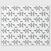 Smug絵文字‿家茂日本の寺 ラッピングペーパー (フラット)