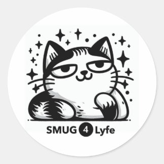 SMUG4Lyfe – それは生活の方法だ！ ラウンドシール