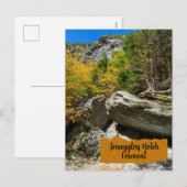 Smugglers Notch in Vermont シーズンポストカード (正面/裏面)