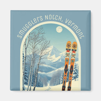 Smugglers Notch Vermont ski vacation Magnet マグネット