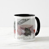 Smurfは映画にスナネズミ行きます マグカップ (正面右)