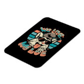 Smurf Cat - We Live We Love マグネット (左側)