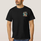 Smurf Cat - We Live We Love Tシャツ (正面)