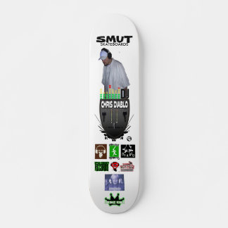 SMUT SKATEBOARDS - DJ CHRIS DIABLO - コレクターズ エディション スケートボード