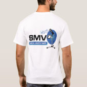 SMV声ジャズキャンプのTシャツ Tシャツ (裏面)