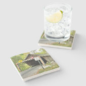 Smyrna被覆ブリッジ、Smyrna被覆ブリッジコースト ストーンコースター (横)