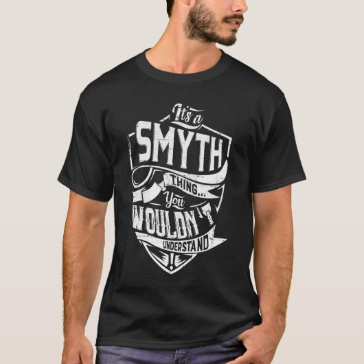 SMYTHの事だ、君は理解しないだろう Tシャツ (正面)