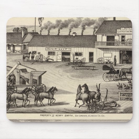 Smyth、Adamsプロパティ マウスパッド (正面)