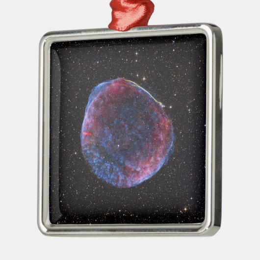 SN1006超新星領域の合成画像 メタルオーナメント (左)