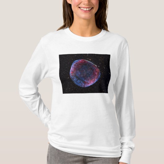 SN1006超新星領域の合成画像 Tシャツ (正面)