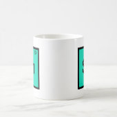 Sn - スズ 化学 周期表 シンボル 元素 コーヒーマグカップ (中央)