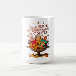 Snack Dealer Extraordinaire Tee | 24/7 Service Fun コーヒーマグカップ