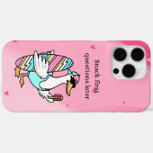 Snack First, Questions Later Shirt | Cool Duck  Case-Mate iPhoneケース (裏面 (横))