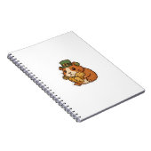 Snack Lover Guinea Pig St.Patrick's Day ノートブック (右側)