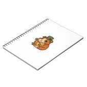 Snack Lover Guinea Pig St.Patrick's Day ノートブック (左側)