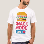 Snack Mode Burger Tシャツ (正面)