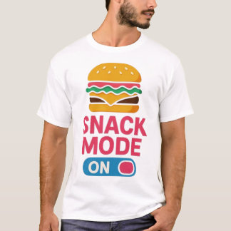 Snack Mode Burger Tシャツ