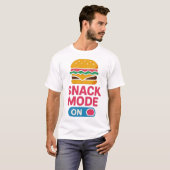Snack Mode Burger Tシャツ (正面フル)