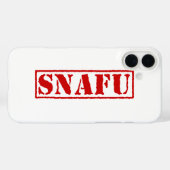 SNAFU Case-Mate iPhoneケース (裏面 (横))