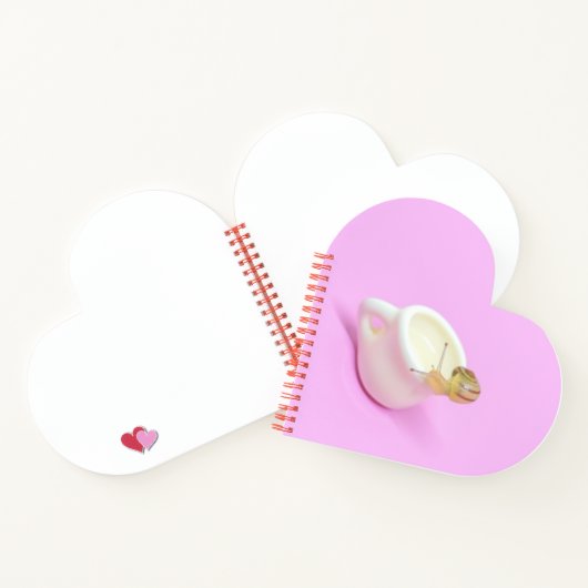 Snail and coffee cup ノートブック (内部)