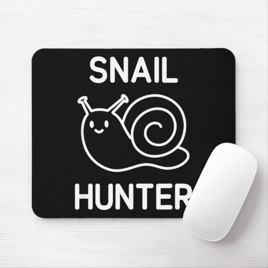 Snail Hunter, Funny, Jokes, Sarcastic  マウスパッド (マウス)