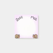 Snail mail ポストイット (正面)