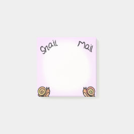 Snail mail ポストイット