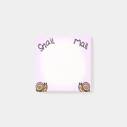 Snail mail ポストイット (正面)