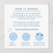 snail mail art club invitation 招待状 (正面)