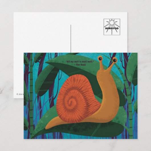 Snail Mail Postcards シーズンポストカード (正面/裏面)